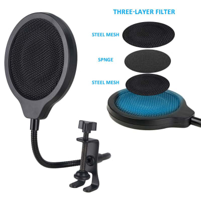 Razer Seiren X Pop Filter - Mic Cover Foam Pop Filter Customized for Razer  Seiren X Streaming Microphone 