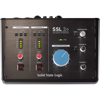 Solid State Logic SSL 2+ - 2x4 USB Audio Interface image 2