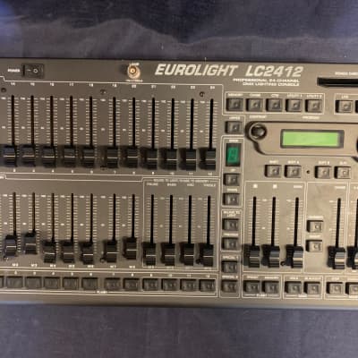 Behringer Eurolight LC2412 24-Channel DMX Lighting Console | Reverb