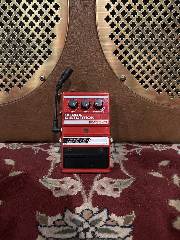 DOD Supra Distortion FX55-B Red 1990s