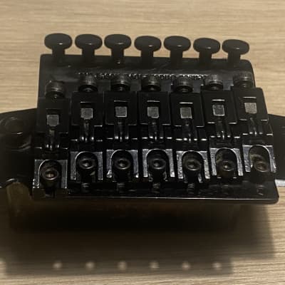 Ibanez Takeuchi - Made in Japan - Lo-TRS 7 Floyd Rose Patent Tremolo 2000 - Black image 4