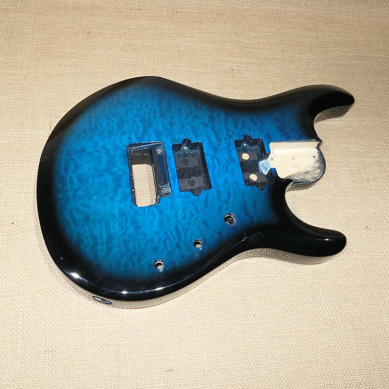 Sterling By Musicman JP100D John Petrucci 2014 Guitar Body Blue ###DA02