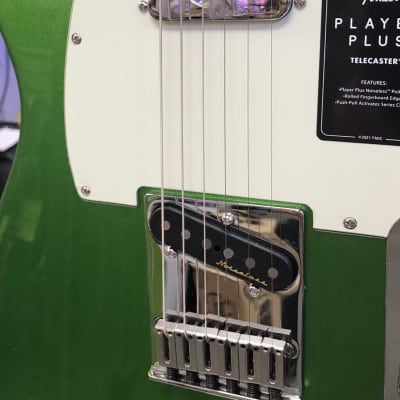 Fender Player Plus Telecaster®, Maple Fingerboard, Cosmic Jade image 3