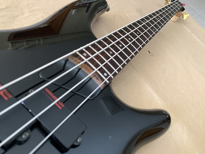 Ibanez SR800LE Soundgear 1990 Black MIJ japan Fujigen active bass guitar VGC