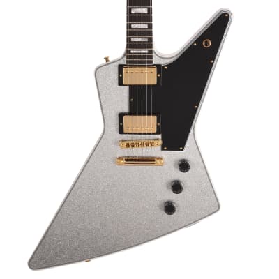 Gibson Custom Shop Explorer Custom "CME Spec" Silver Sparkle VOS (Serial #CS500194) image 1