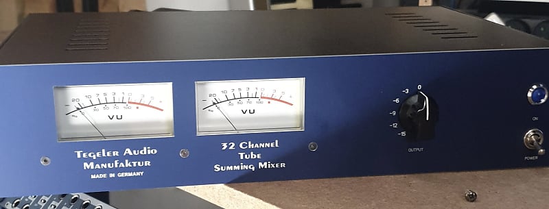Tegeler Audio Manufaktur TSM 32-Channel Tube Summing Mixer 2015 - 2017 - Blue image 1