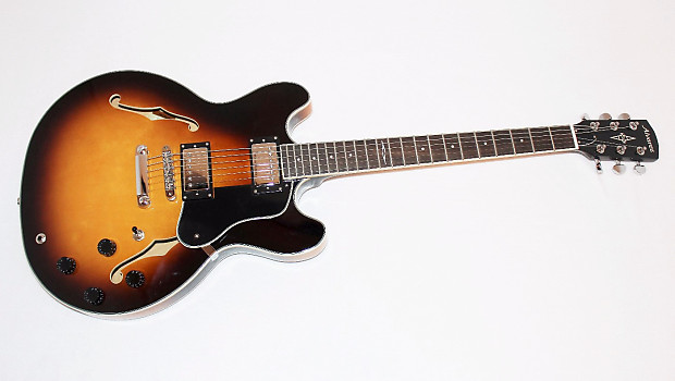 Alvarez AAT33/TSB Jazz Blues Hollowbody Electric Guitar image 1