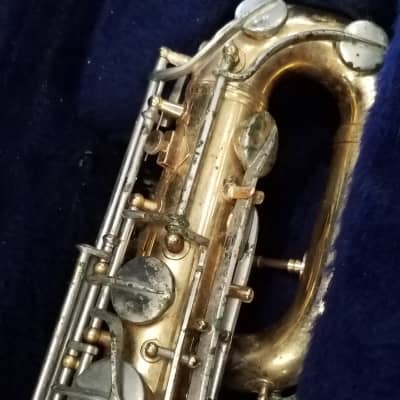 Conn Baritone Saxophone  1970s with Case Used Conn Baritone Saxophone 1970s with Case N82827 image 10