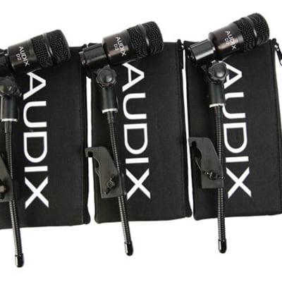 Audix D2 Trio Microphone 3 Pack With DVice Clamps image 4