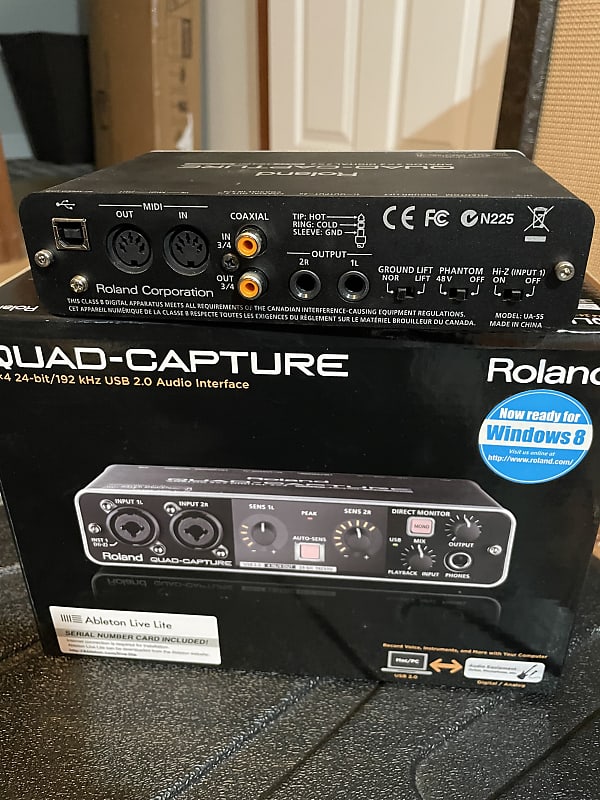 Roland quad 2024 capture usb 2.0