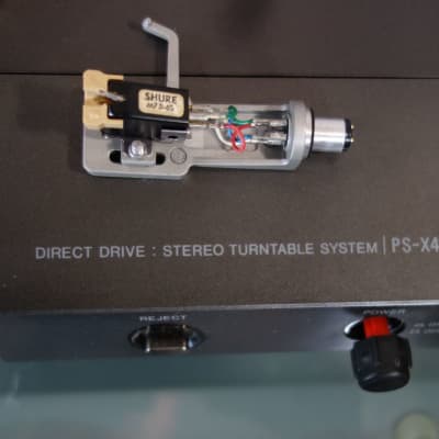 Direct Drive Turntable SONY PS-X4 + cellule SHURE M75-6S - High-End phono - Platine vinyle Révisée image 19
