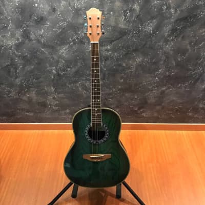 Stony HRB50 Green Gloss Finish Acoustic Guitar for sale