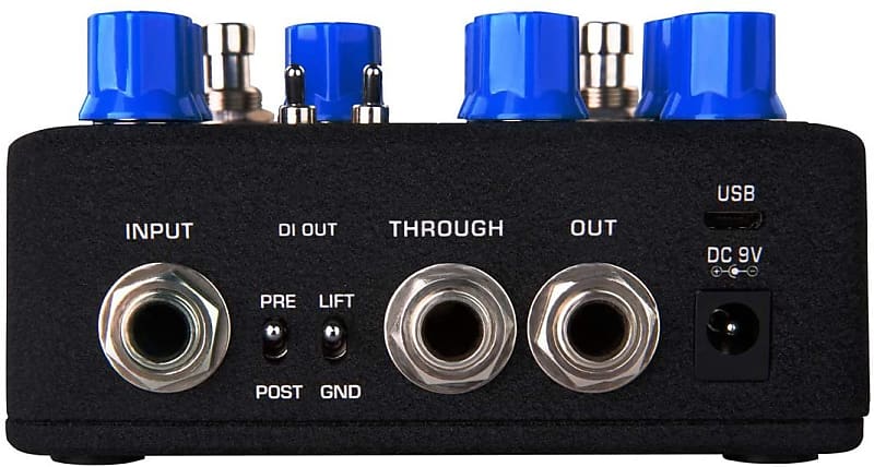 NUX Melvin Lee Davis NBP-5 Dual Switch Bass Pedal Bass Preamp,DI