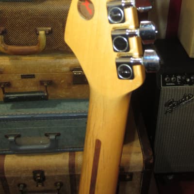 1994 Fender American Standard Stratocaster Burgundy Mist w/ Matching Headstock image 4