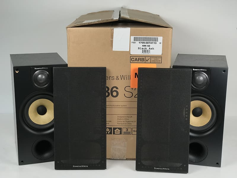 Bowers & Wilkins　686S2 B&W (Bowers & Wilkins) 686 S2 Bookshelf Speakers