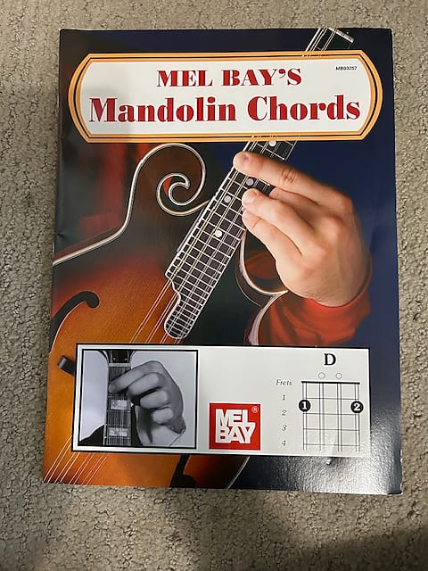 Mandolin Chords Mel Bay's Sheet Music Reference Book | Reverb