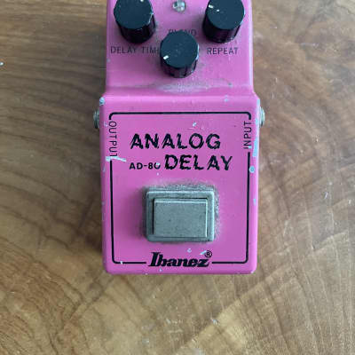 Ibanez AD-80 Analog Delay 1980 - Pink image 1