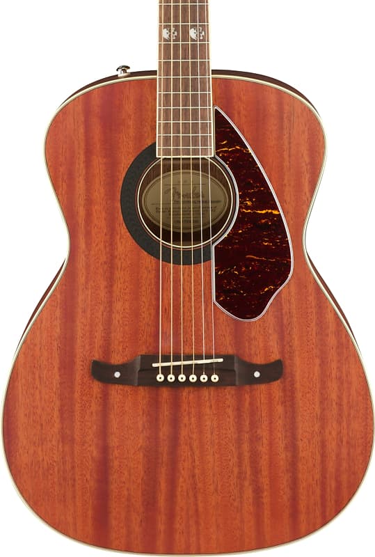 Fender Tim Armstrong Signature Hellcat Acoustic-Electric Guitar, Natural image 1