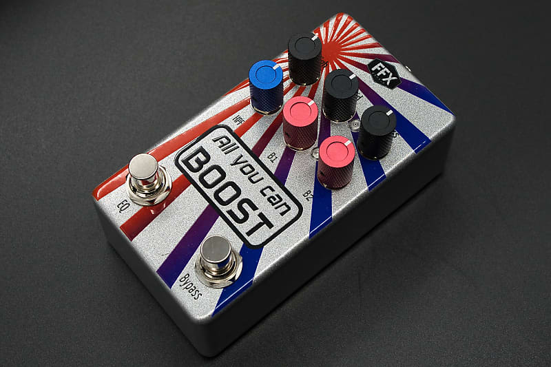 FFX Pedals All you can Boost V1.5 // Boost + Overdrive + Equalizer// Free EU Shipping image 1