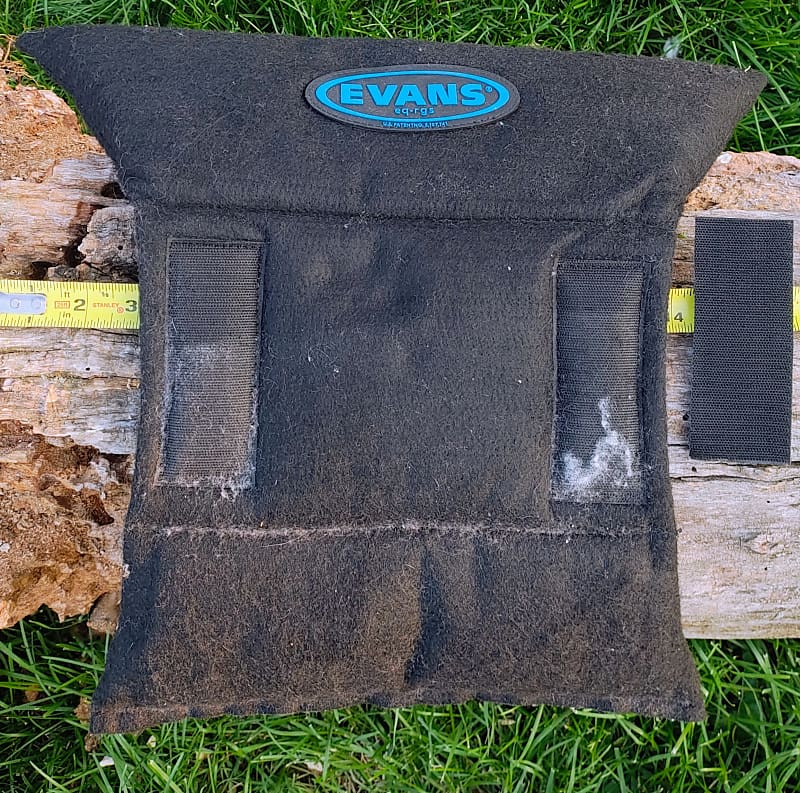 Evans EQRGS Bass Muffler Pad Reverb