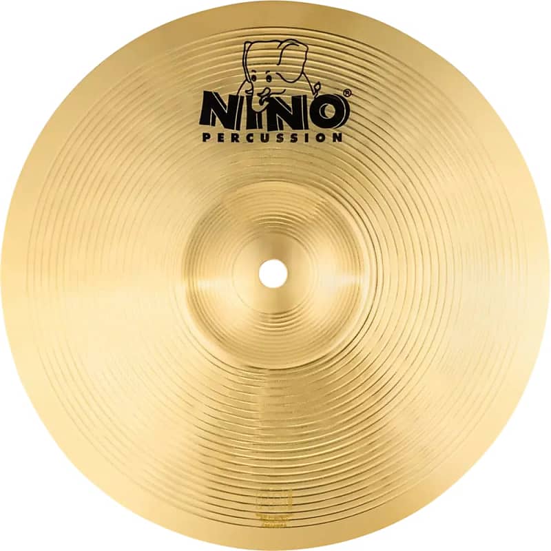 NINO® Percussion Single Brass Cymbal | 10" image 1