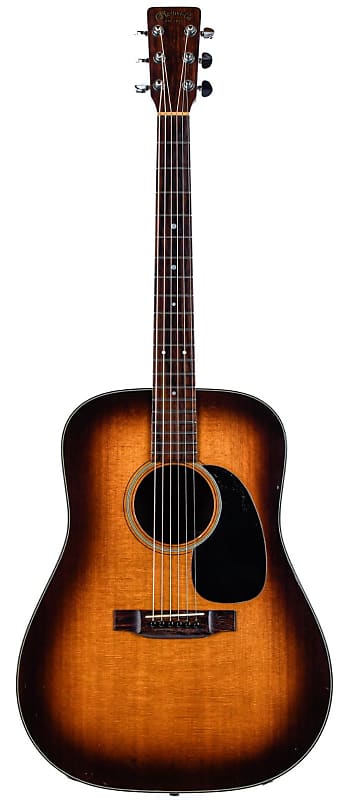 ギター Martin D-18 1977 Vintage 1977 Martin D-18 Dreadnought Acoustic Guitar Natural