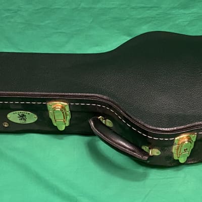 Earnest  Rosetta Sunburst Electric Tenor Guitar Deluxe w/ 3 Kent Armstrong Pickups, Inlays, Case image 18