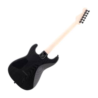 Charvel Pro-Mod San Dimas Style 1 HSS HT E Sassafras Electric Guitar, Satin Black image 2