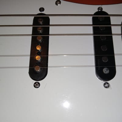Pignose Electric Guitar w Seymour Duncan Dimarzio Pups Sunburst Stratocaster image 6
