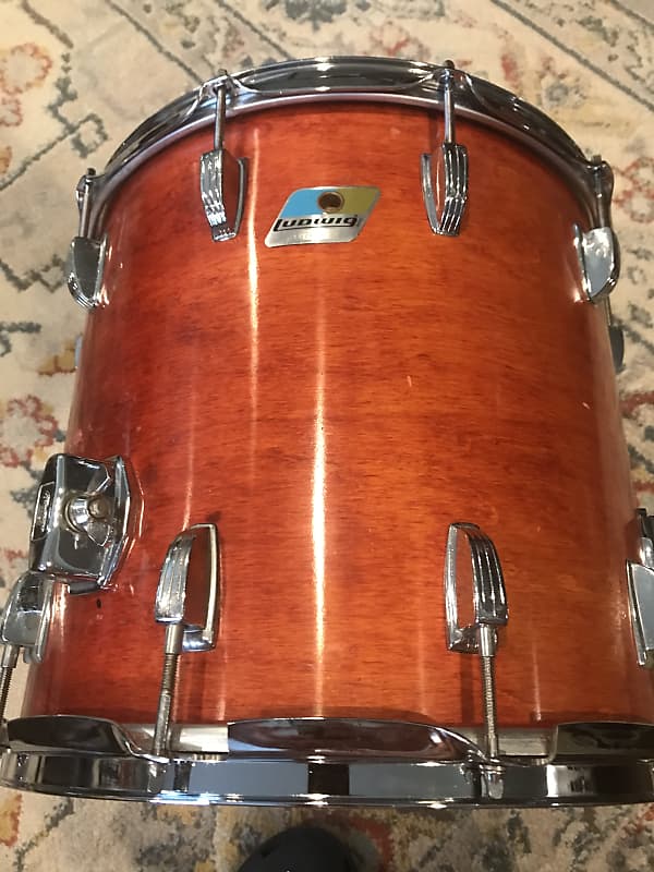 Ludwig Classic maple 13x14 floor tom Mahogany Reverb