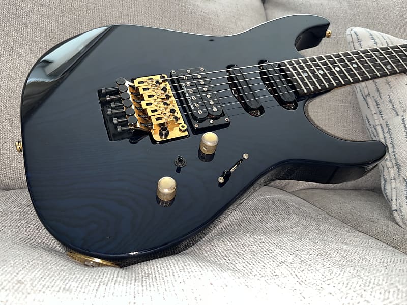レア！ESP ST order Neck Thru 80s/90s 1990s ESP Custom Shop Strat *Rare Neck-Thru* | Reverb