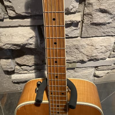 Aria Pro  PW-45 Acoustic Guitar Made in Japan 1970's Blond image 3