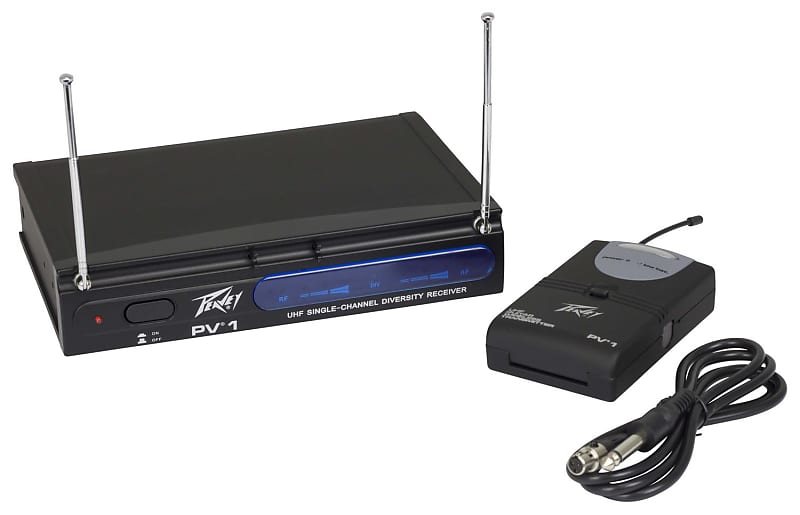 Peavey PV-1 UHF Wireless System for Guitar 921.300Mhz image 1