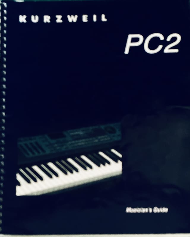 Kurzweil PC2 PC2X Performance Controller • OEM Original Factory Musician's Guide image 1