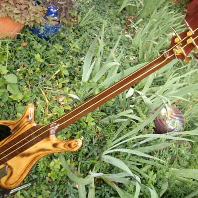 ESP Custom Shop Order SUGI (E) Bass  2011 Purple Heart Wood & Wenge CoA One of a Kind !! image 20