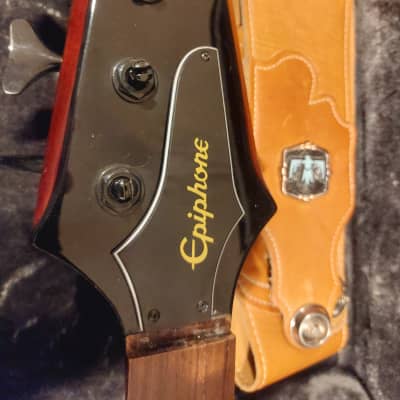 Epiphone Thunderbird Bass 1998 - Sunburst w/Case & Extras image 5