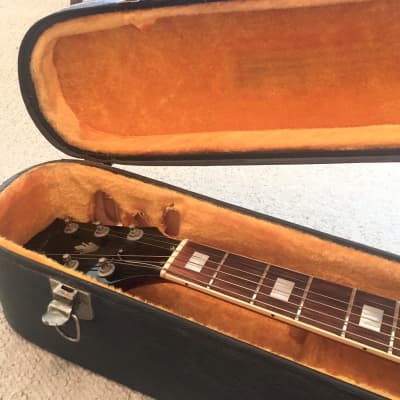 Vintage 1974 Gibson Hummingbird Custom Cherry Sunburst with original hard case image 18