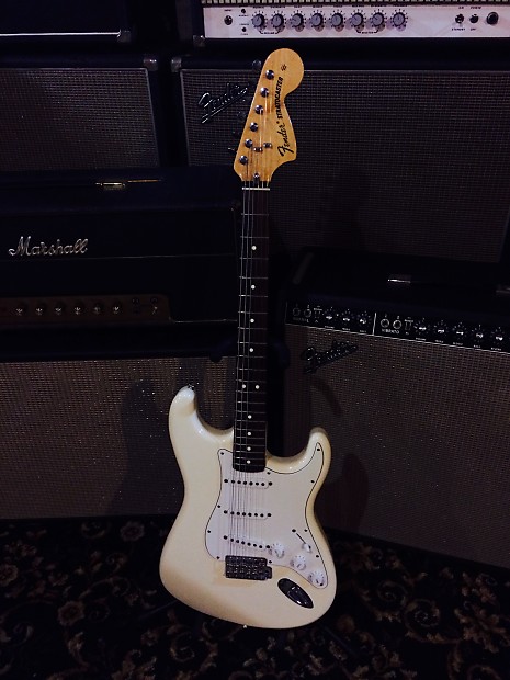 高評価のクリスマスプレゼント 70s Fender Stratocaster Reverb | White Olympic 2010 MIM ギター