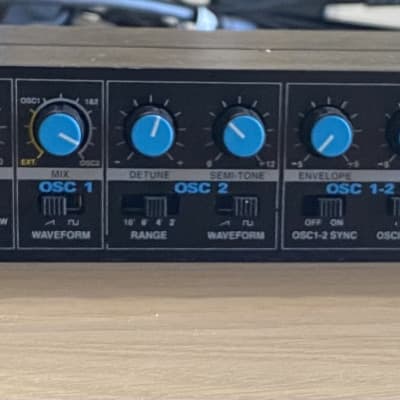 Novation Bass Station Rack Monophonic Synthesizer 1994 Black
