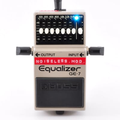 Boss GE-7 Modified Noiseless Equalizer PSA Guitar Effects Pedal Used From Japan #DH48260 image 5