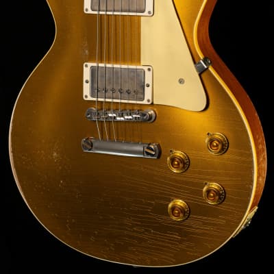 Gibson Custom Shop 1957 Les Paul Goldtop Reissue Murphy Lab Ultra Heavy Aged Double Gold (025) for sale