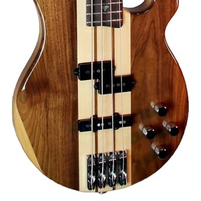 Tregan SHB SIG I NAT WAW PJ Shaman Bass Signature I Contoured Walnut 4-String Electric Bass Guitar for sale