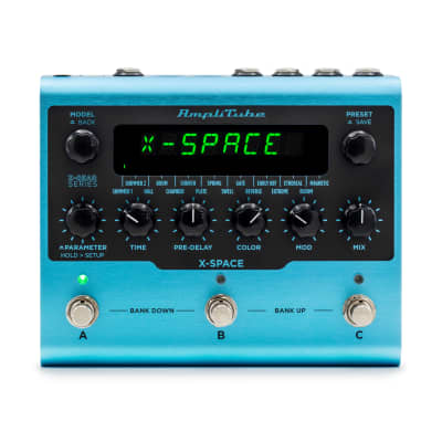IK Multimedia AmpliTube X-SPACE Reverb Boutique Guitar Digital Effects Pedal image 1