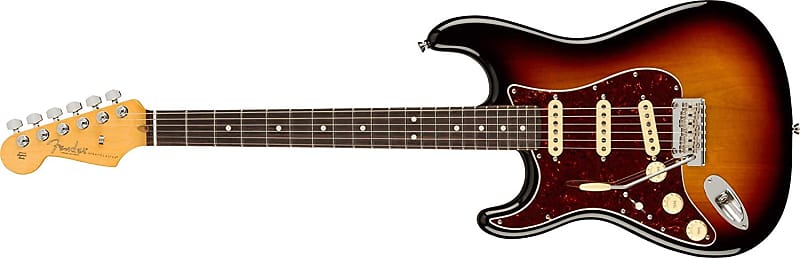 Fender American Professional II Stratocaster Left-handed - 3 Color Sunburst with Rosewood Fingerboard image 1