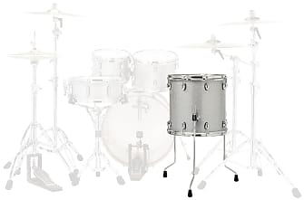 Gretsch Catalina Maple 16x16 Floor Tom Ss Silver Sparkle, CM1-1616F-SS image 1