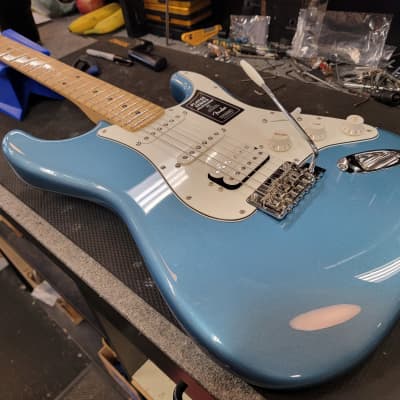 New, open box, Fender Player Stratocaster HSS Tide Pool, Free Shipping! image 12