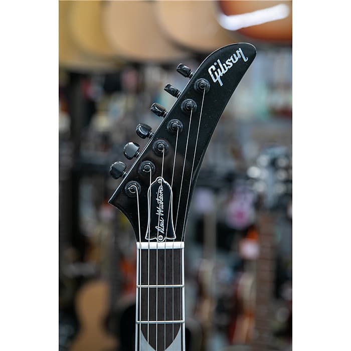 GIBSON Dave Mustaine Signature Flying V EXP Silver Metallic