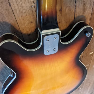Espana Crucianelli 335 style Vintage 1965-67 Italy Sunburst
