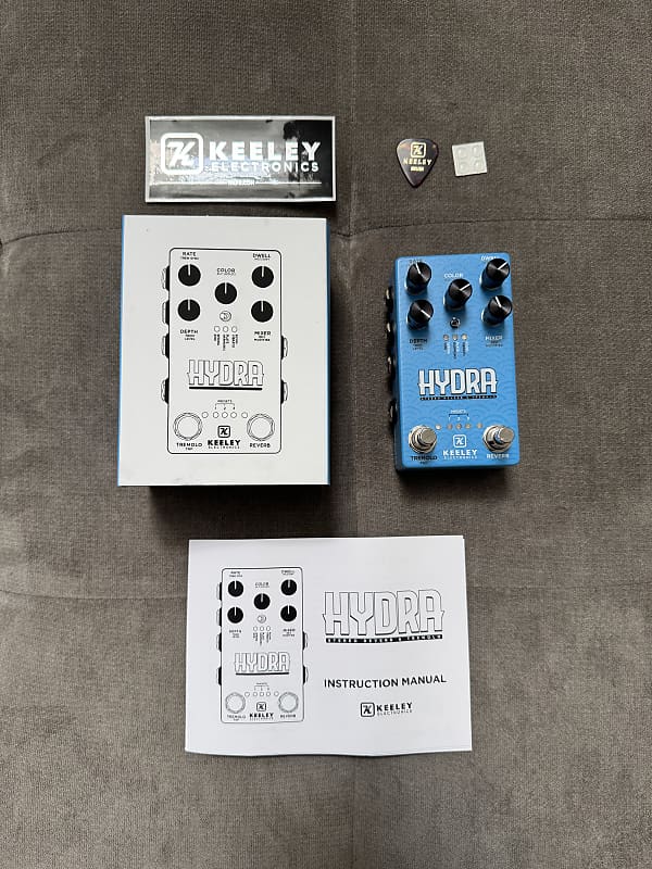 Keeley Hydra Stereo Reverb & Tremolo