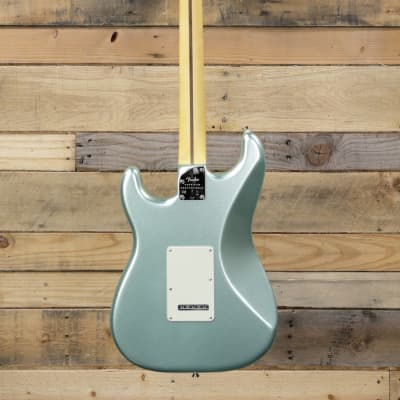 Fender  American Professional II Stratocaster Electric Guitar Mystic Surf Green w/ Case & Maple Fretboard image 5